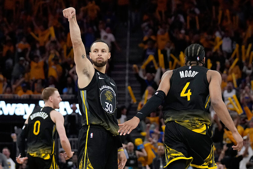Los Golden State Warriors avanzan a los seis primeros puestos por primera vez esta temporada